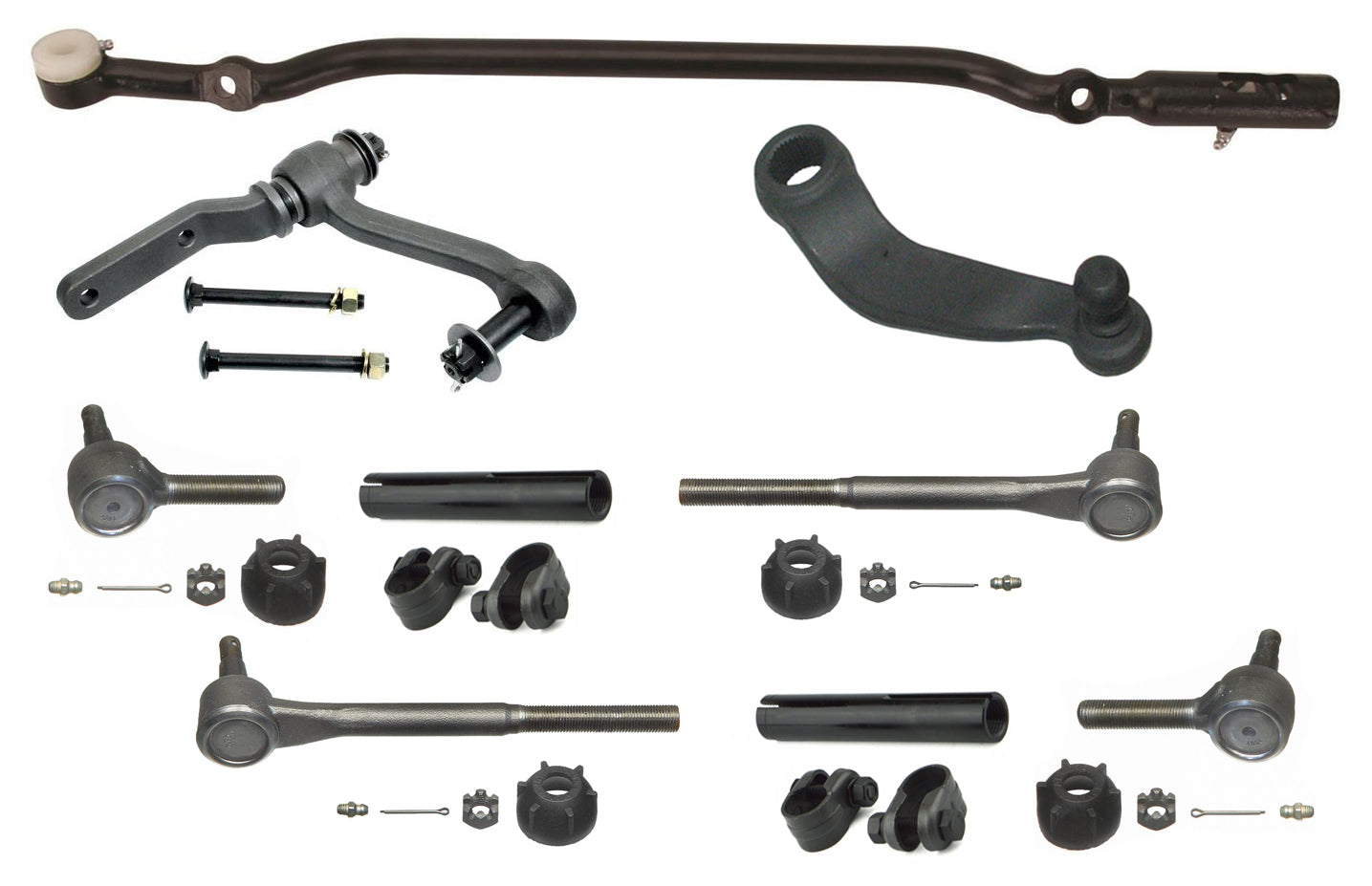 thumbnail image 2 of Southwest Speed Steering Drag Link For 55-57 Chevy – Manual & Power Steering Conversion Compatible 2 of 2