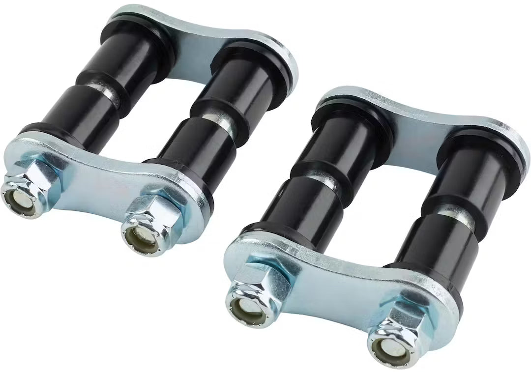 thumbnail interactive-video image 1 of Front Leaf Spring Shackles 1-3/4" For 1928-1934 Ford Model A & 1/2 Ton Pickup - Mid Valley 1051 1 of 4