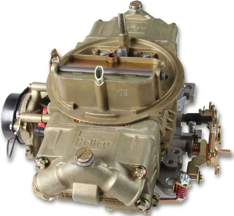 HOLLEY 650 CFM DOUBLE PUMPER CARBURETOR,GOLD,4150,ELECTRIC CHOKE