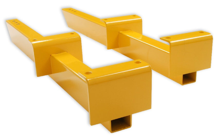 PAIR OF LAKEWOOD TRACTION BARS,UNIVERSAL,YELLOW,28